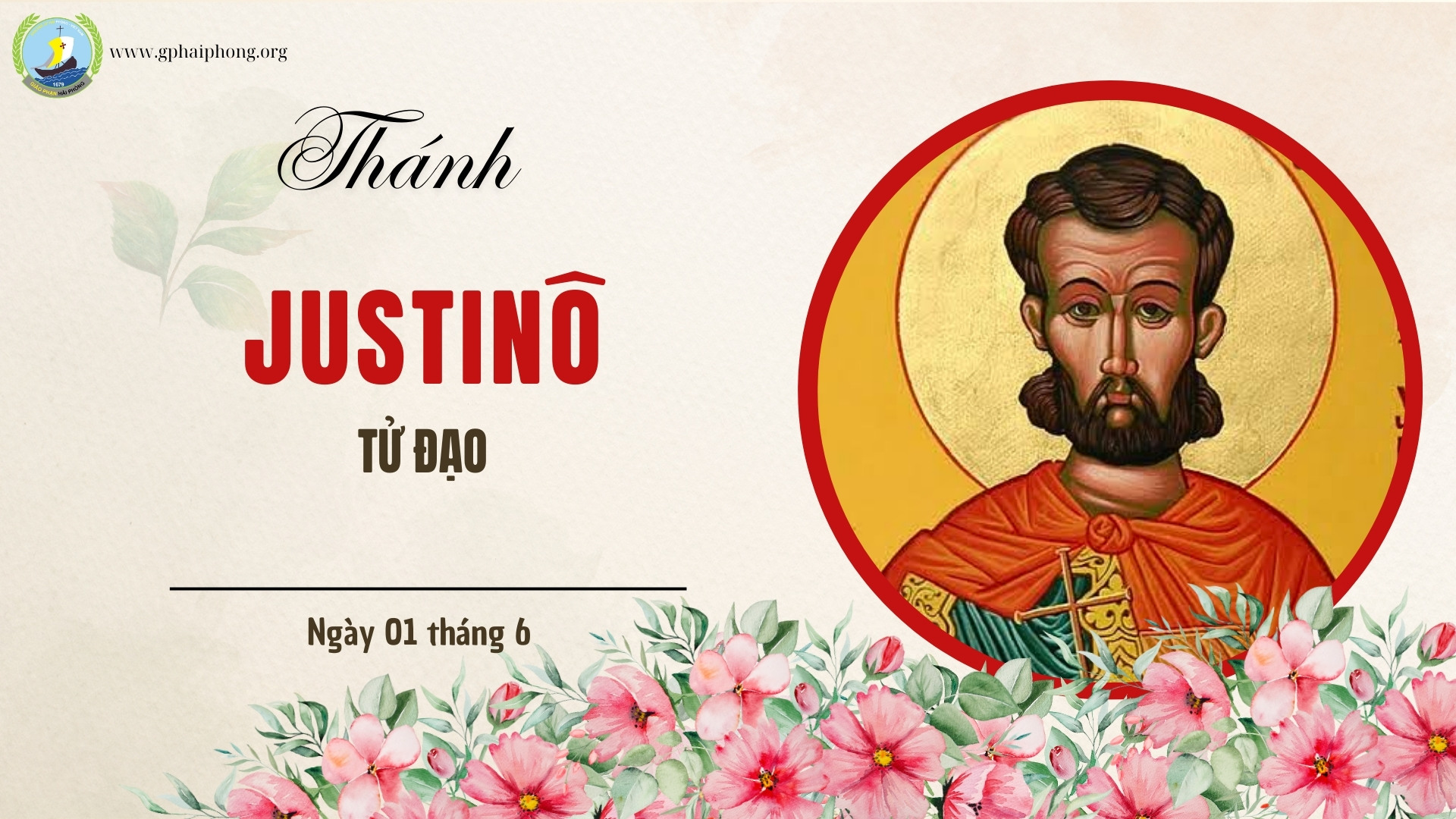 Thánh Justinô Tử Ðạo